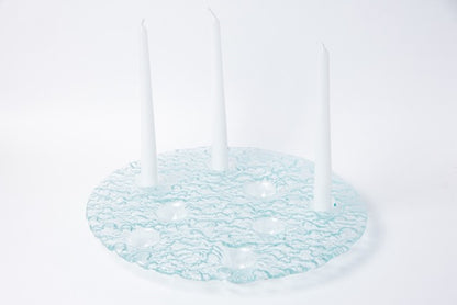 Glass Candle Holder