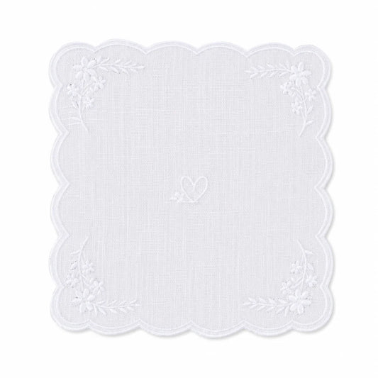 Heart Doily Coaster