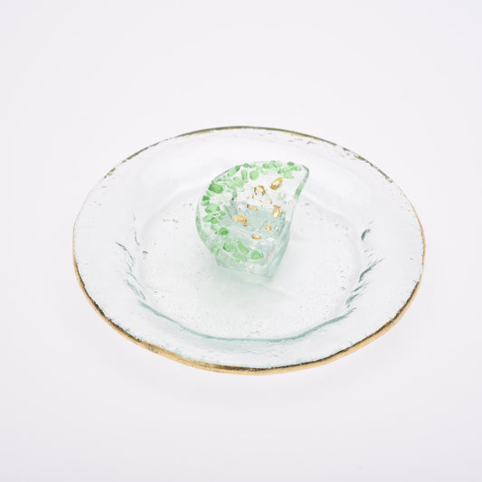 Watermelon plate with handle