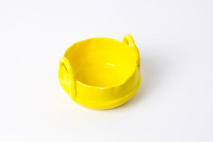 ceramic- mini bowl with two hands