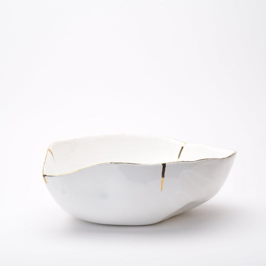 ceramic organic flow bowl-large