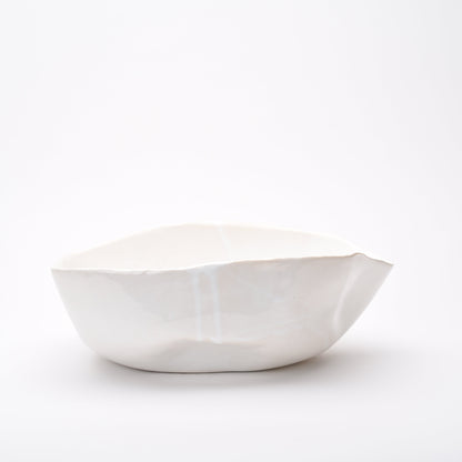 ceramic organic flow bowl-large