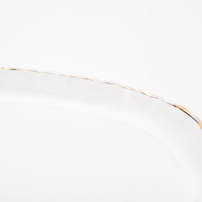 sample sale- ceramic large oval platter