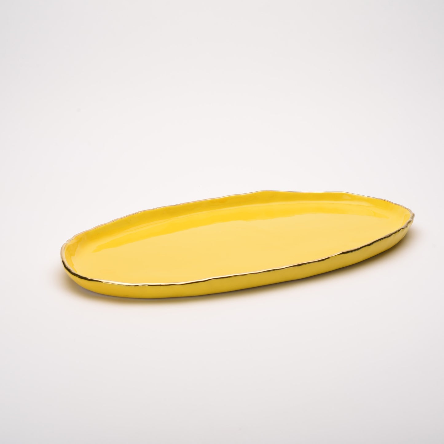 sample sale- ceramic large oval platter