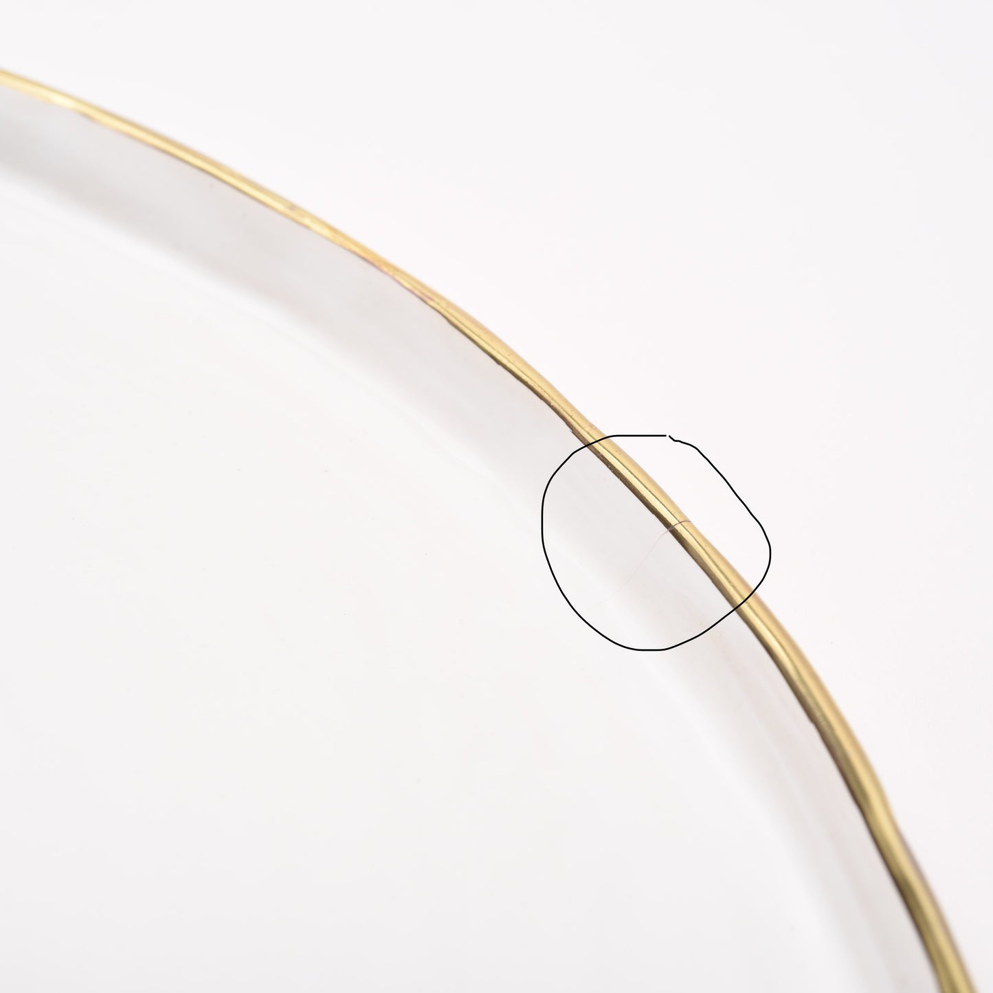 sample sale- ceramic large round platter