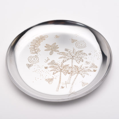 Engraved Side Plate- Tropical