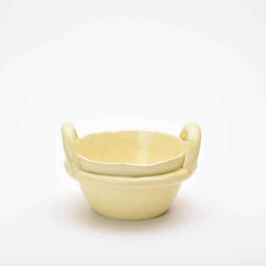 ceramic snack bowl